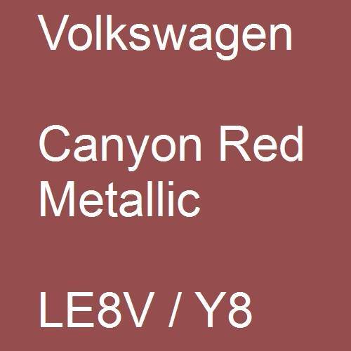 Volkswagen, Canyon Red Metallic, LE8V / Y8.